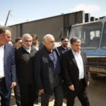 ارزیابی ميدانى مسؤولان ملى و استانى از روند اجرايى پروژه راه آهن اردبيل بازديد روز جمعه با حضور آقایان ؛ #مسعود_امامى_یگانه استاندار اردبيل، على نيكزاد نايب رئيس مجلس، هوشنكً بازوند معاون وزير راه و شهرسازى و مدير عامل شركت ساخت و توسعه زيربناهاى حمل ونقل كشور، احد بيوته نماينده مردم اردبيل، نير، نمين و سرعين در مجلس وجمعى از مسؤولان از پروژه راه آهن اردبيل - ميانه، صورت پذیرفت . ٢١ شهريور ۱۴۰۴